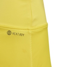 adidas Tennis Skirt Pop Up (integrated inner shorts, wide elastic waistband) yellow Girls